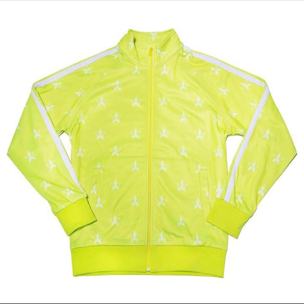 JEFFREE STAR tracksuit in chartreuse NEW, NEVER WORN